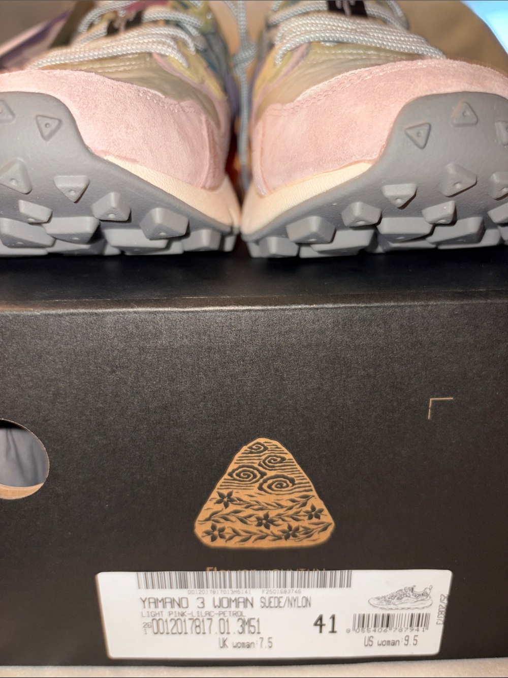 NWT Flower Mountain YAMANO 3 WOMAN Suede and technical fabric sneakers - Picture 8 of 14